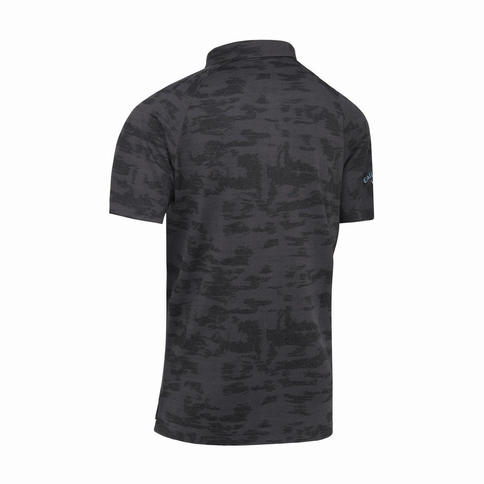 men's jogger pants, women's basic tee Callaway Digi Camo Jacquard Golf Shirt CGKFC037