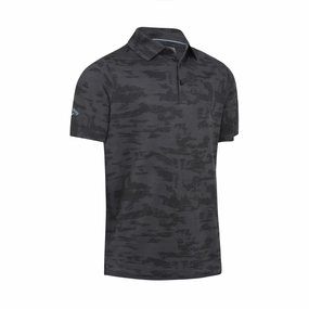 capsule wardrobe piece Clean Cut Look Callaway Digi Camo Jacquard Golf Shirt CGKFC037 Active Day Look