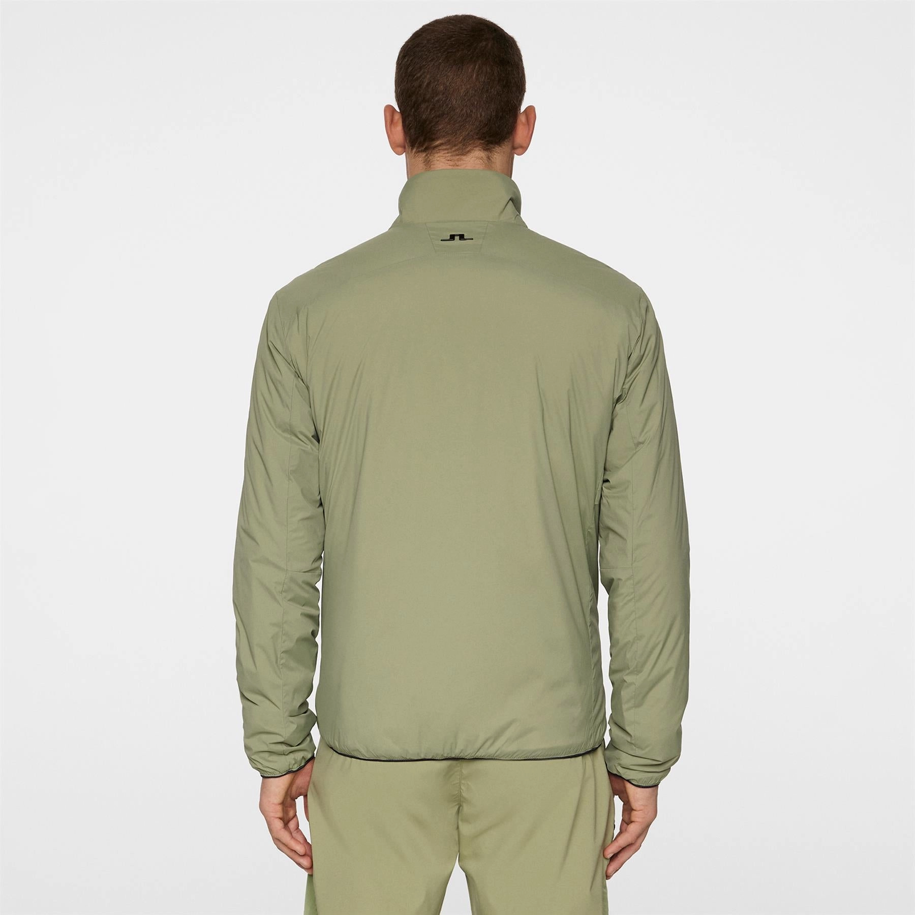 Clinton Padded Lightweight Jacket Oil Green J.Lindeberg Golfwear for Men