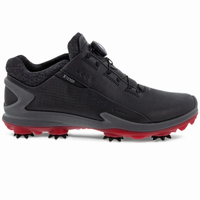 Urban Casual Shoes, Textured Outsole Shoes Cloud Sole Ecco Biom G3 BOA Gore-Tex Golf Shoe 131834 Work Grip Shoes