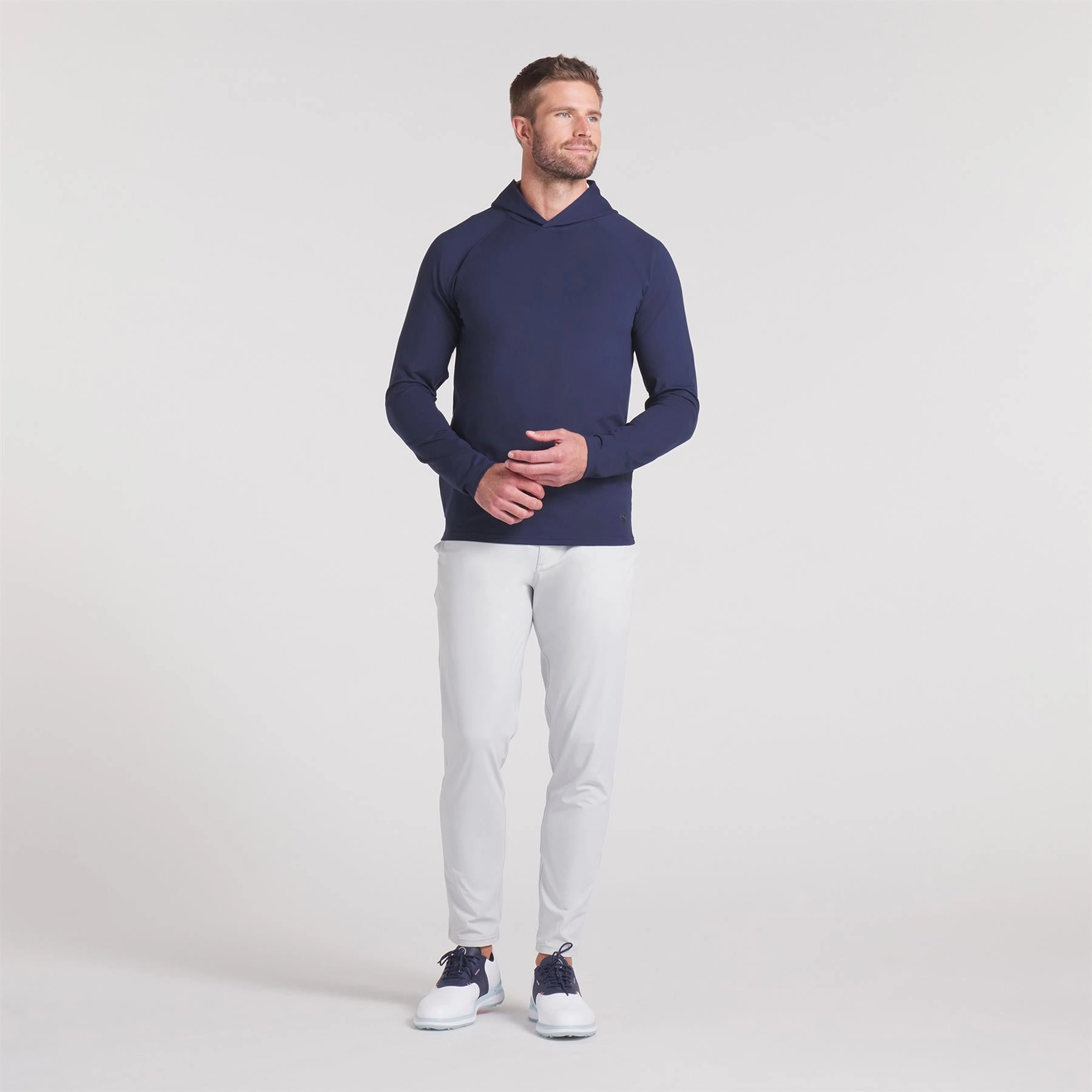 Cloudspun Tech Hoodie Deep Navy Puma Men's Sportswear