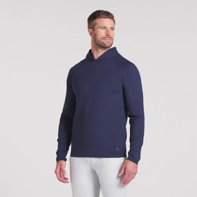 Cloudspun Tech Hoodie Deep Navy Puma men's athletic clothing