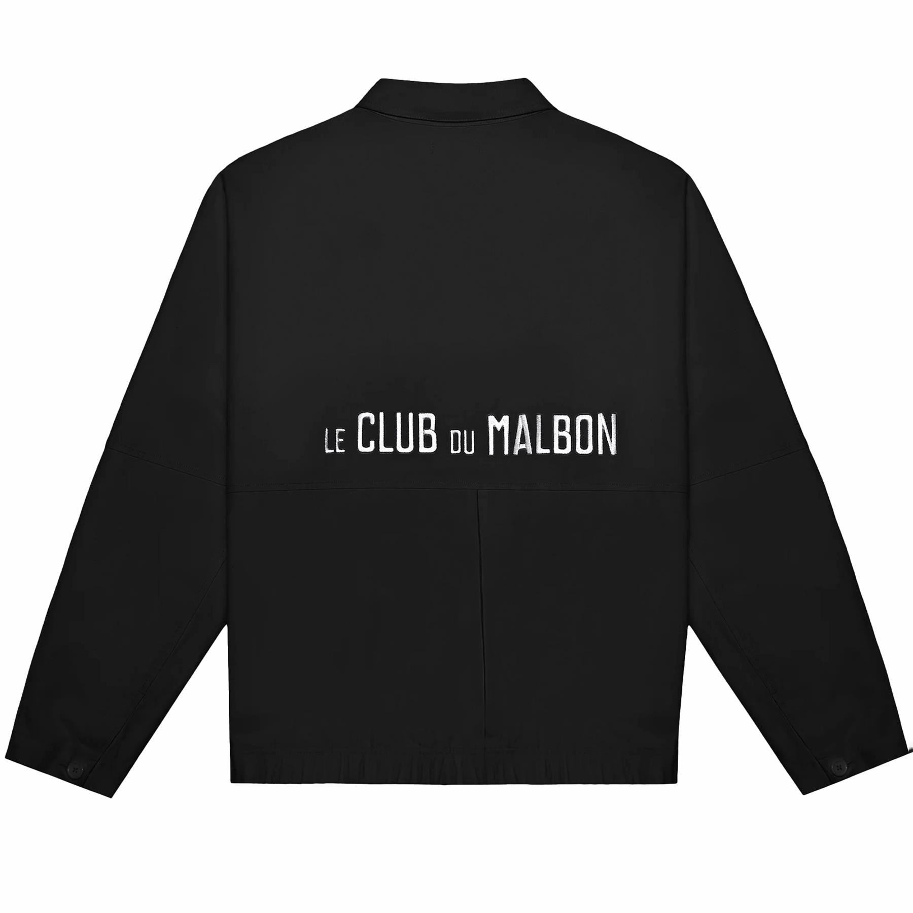 Club Malbon Pullover Black Malbon Men's Golf Lifestyle Wear