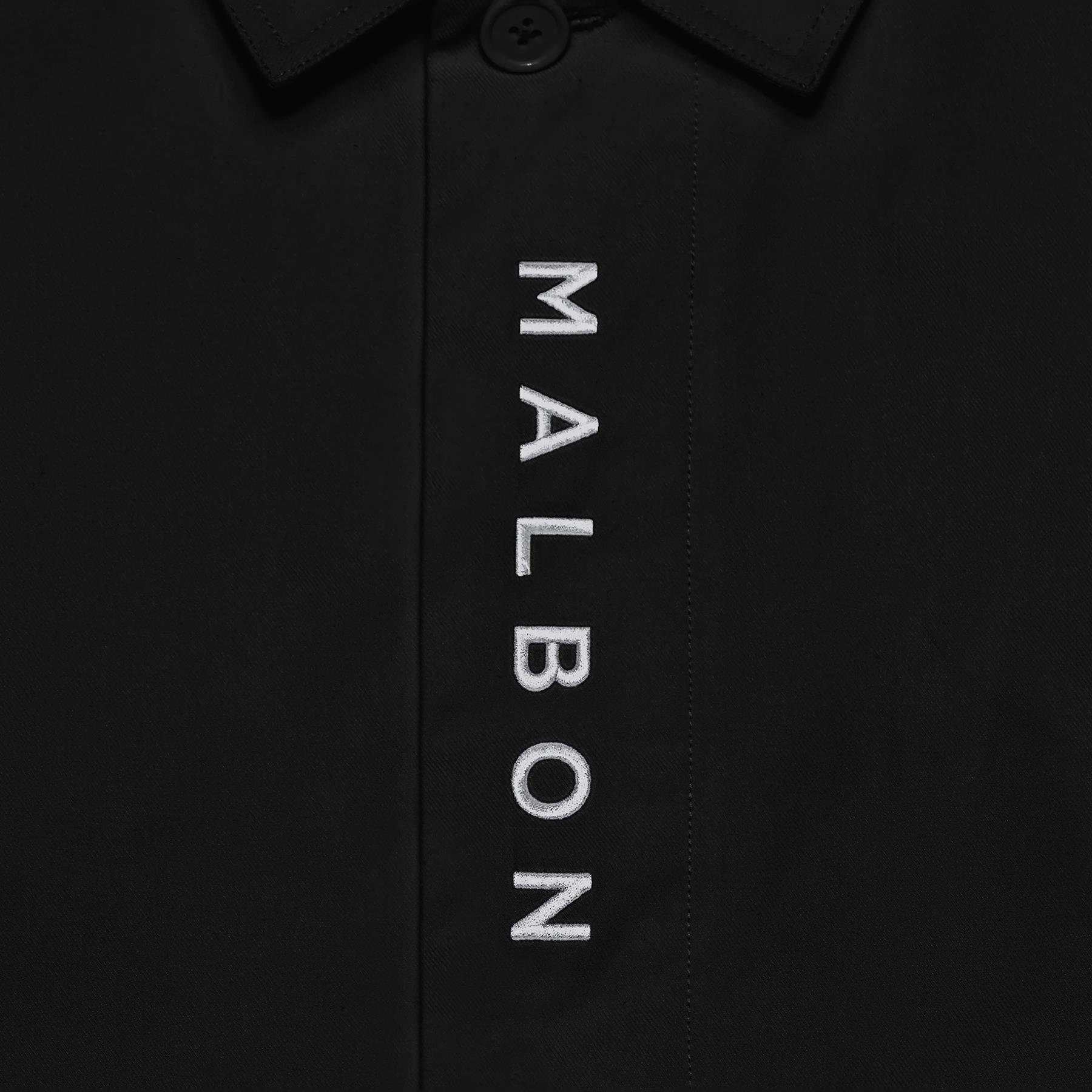 Club Malbon Pullover Black Malbon Men's Golf Lifestyle Wear