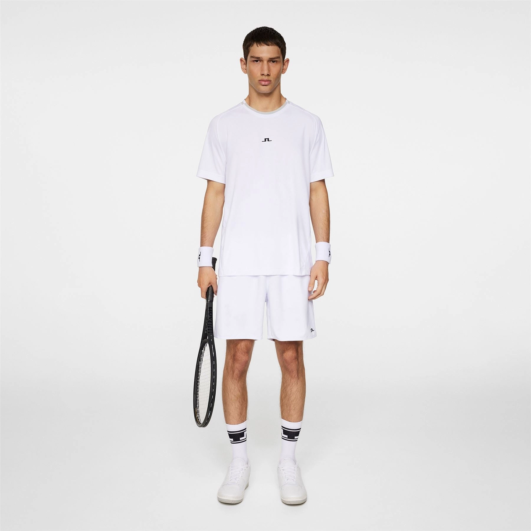 Colten Tech T-Shirt White J.Lindeberg Golfwear for Men