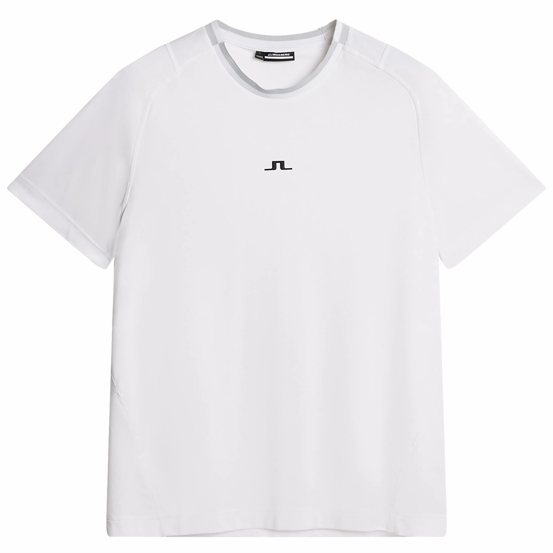 Colten Tech T-Shirt White J.Lindeberg Golfwear for Men