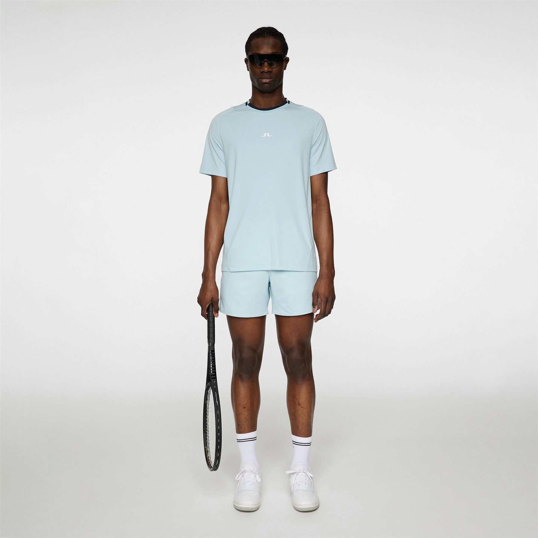 Colten Tech T-Shirt Winter Sky J.Lindeberg Golfwear for Men