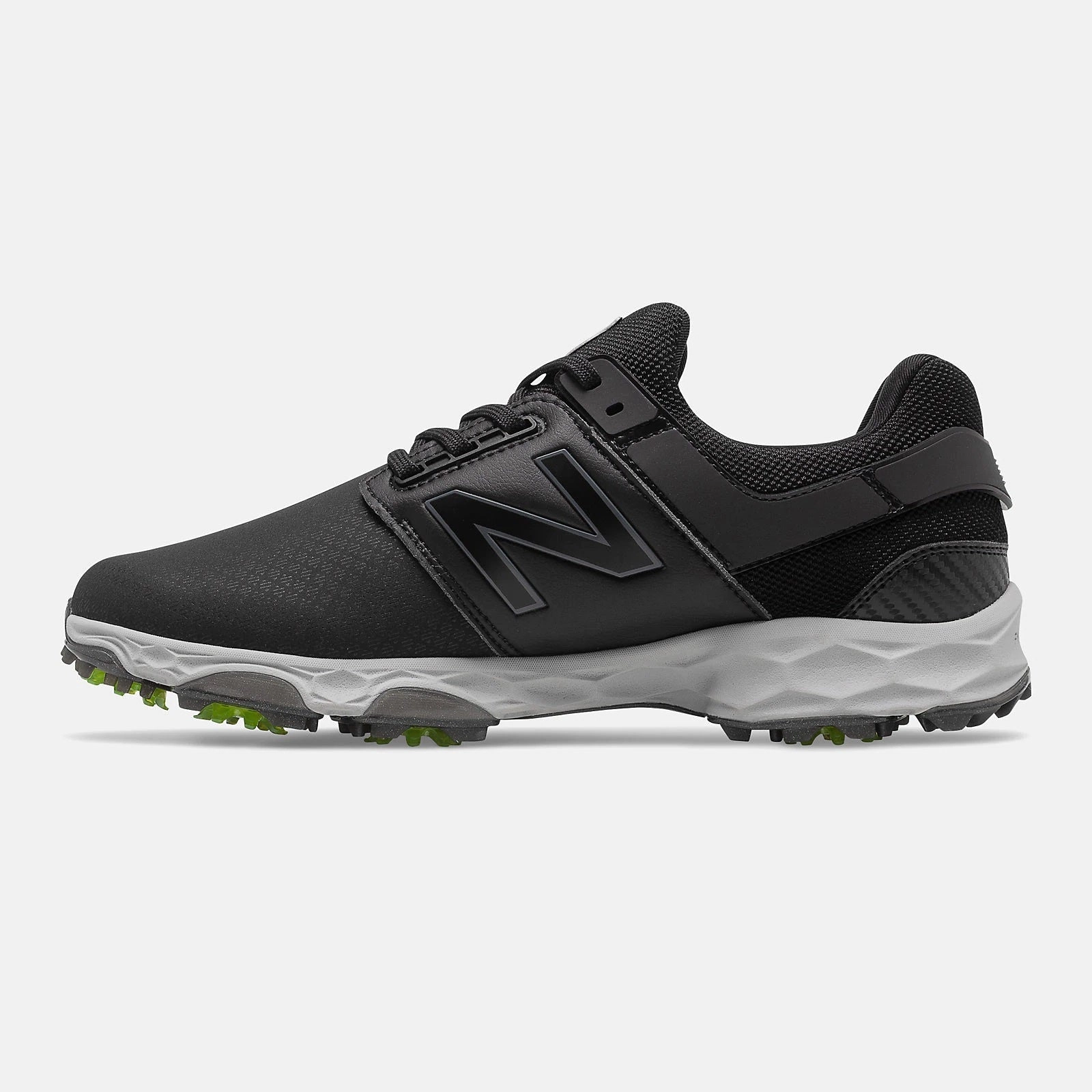 Lace-Up Sneakers, Modern Design Shoes, Lifestyle Trainers New Balance Fresh Foam LinksPro Golf Shoes - Black
