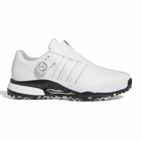 Comfort Casual Trainers adidas Tour360 24 BOA Golf Shoes IF0252 Comfort Fit Trainers All-Season Sneakers, Breathable Uppers, Side Angle Sneakers