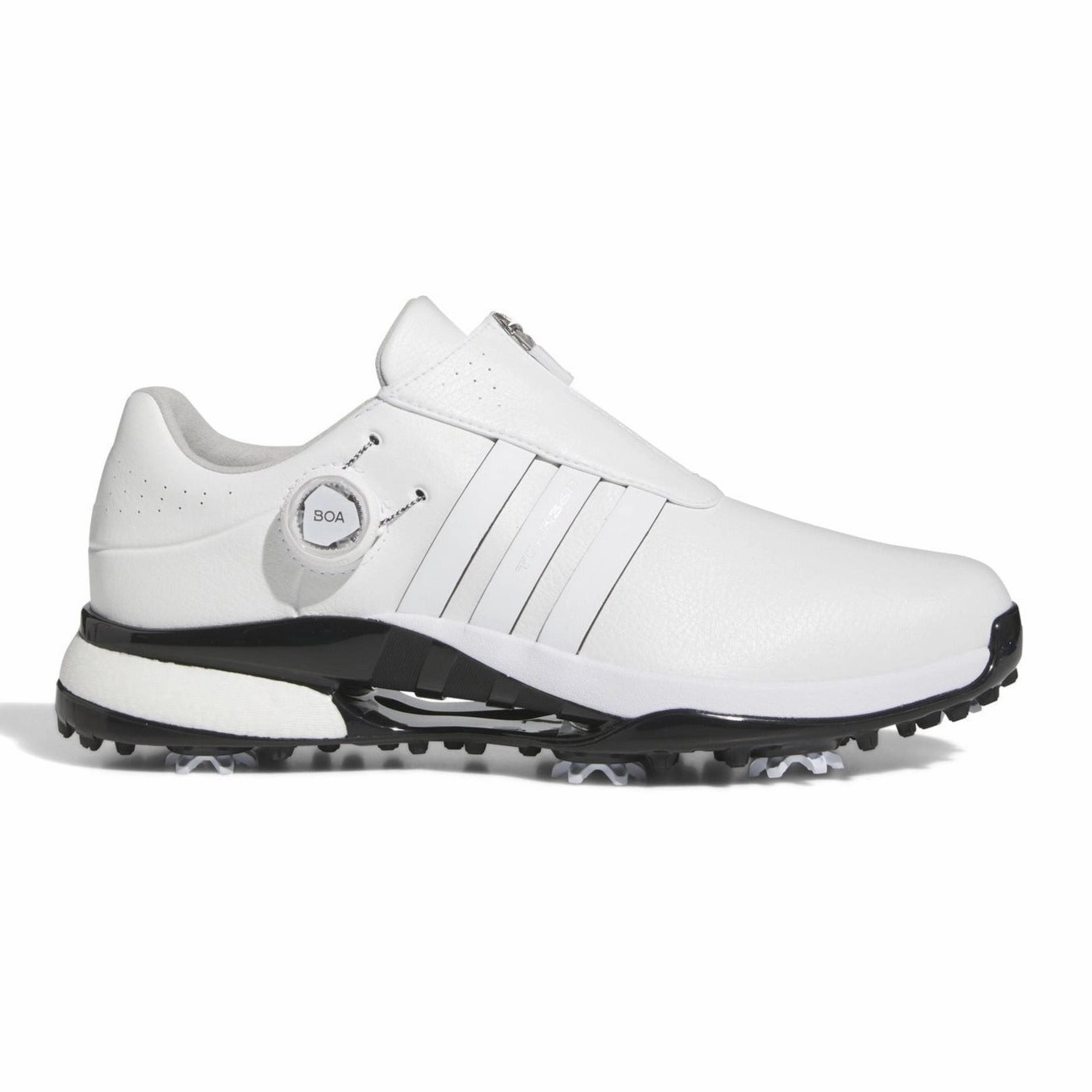 Comfort Casual Trainers adidas Tour360 24 BOA Golf Shoes IF0252 Comfort Fit Trainers All-Season Sneakers, Breathable Uppers, Side Angle Sneakers