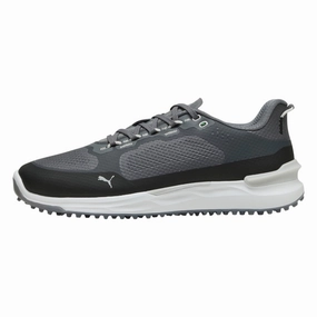 Close-Up Of Sneakers Comfort Casual Trainers Puma IGNITE Elevate Golf Shoes 310221 Breathable Walking Shoes Modern Design Shoes