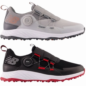 Stylish Sneakers On White, High-Top Shoes Comfy Ride New Balance Fresh Foam Pace SL BOA Spikeless Golf Shoes Smooth Step