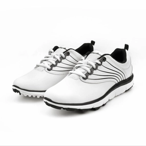 Padded Collar Shoes, Low-Top Sneakers, Casual Footwear Comfy Ride Tommy Armour Ladies Princess Spikeless Golf Shoes Feather Step