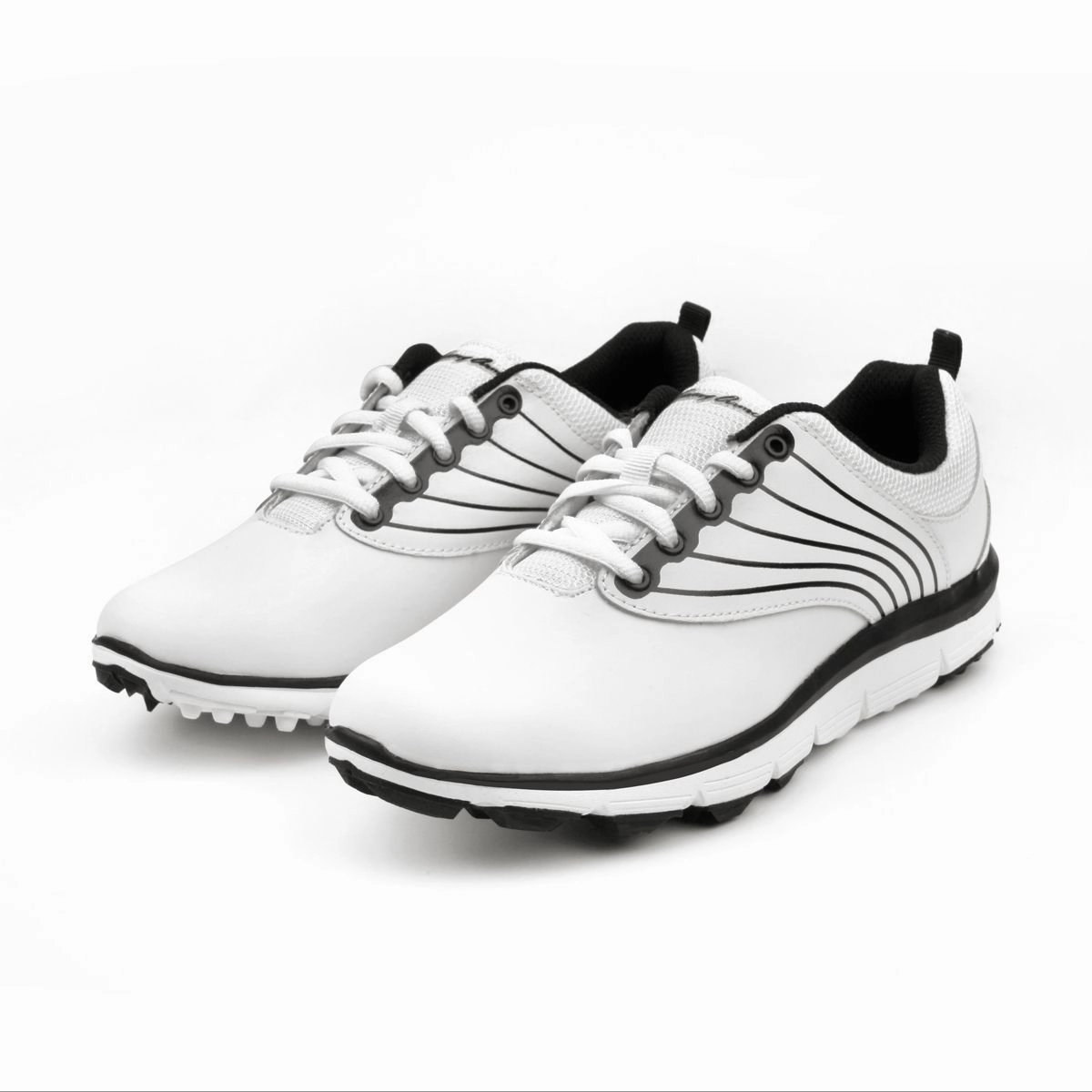 Padded Collar Shoes, Low-Top Sneakers, Casual Footwear Comfy Ride Tommy Armour Ladies Princess Spikeless Golf Shoes Feather Step