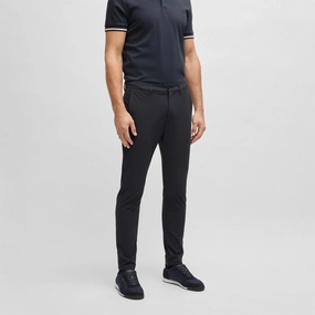 Commuter Hexa Trousers Dark Blue Boss men's fashion and office attire
