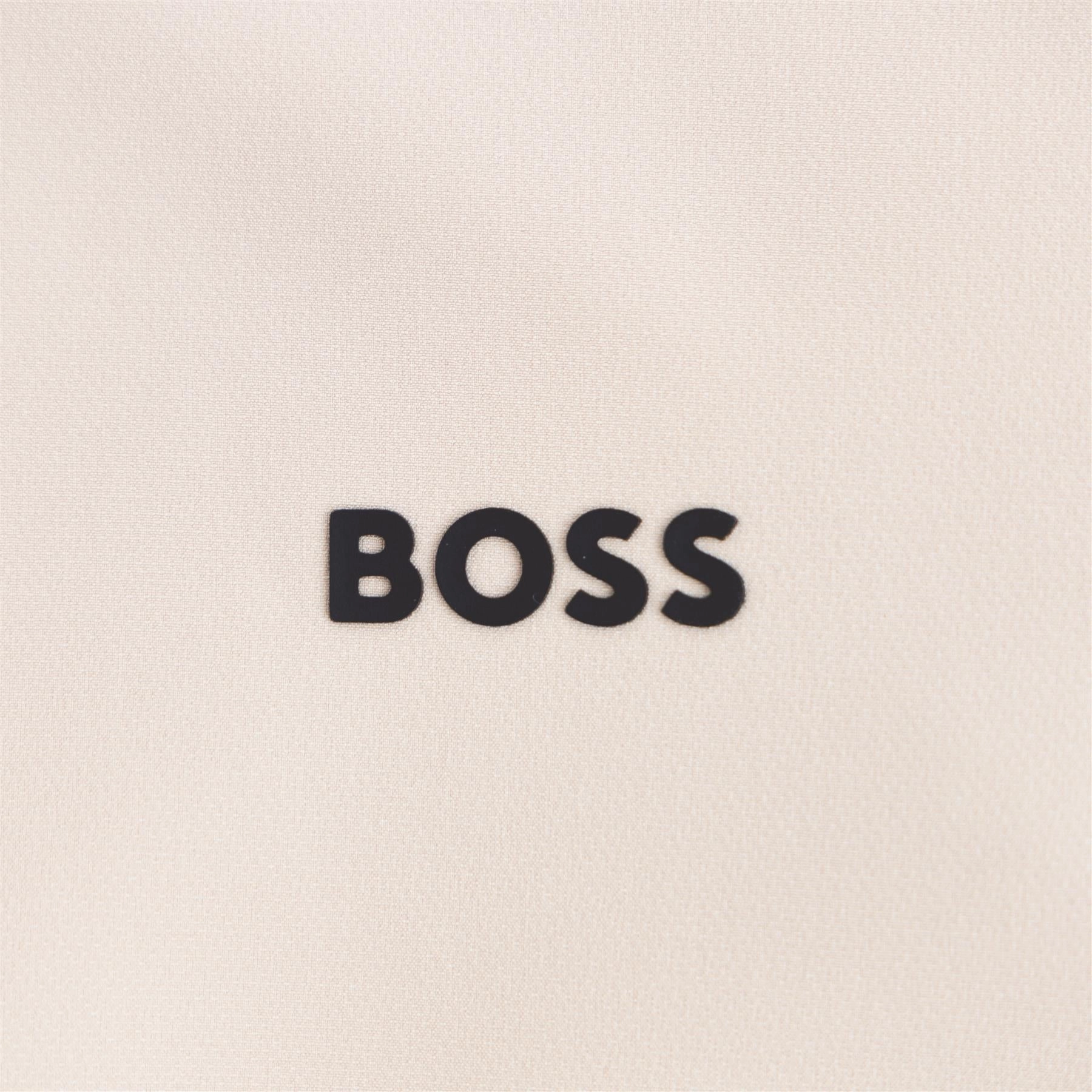 Commuter Hooded Jacket Medium Beige Boss Men's Fashion