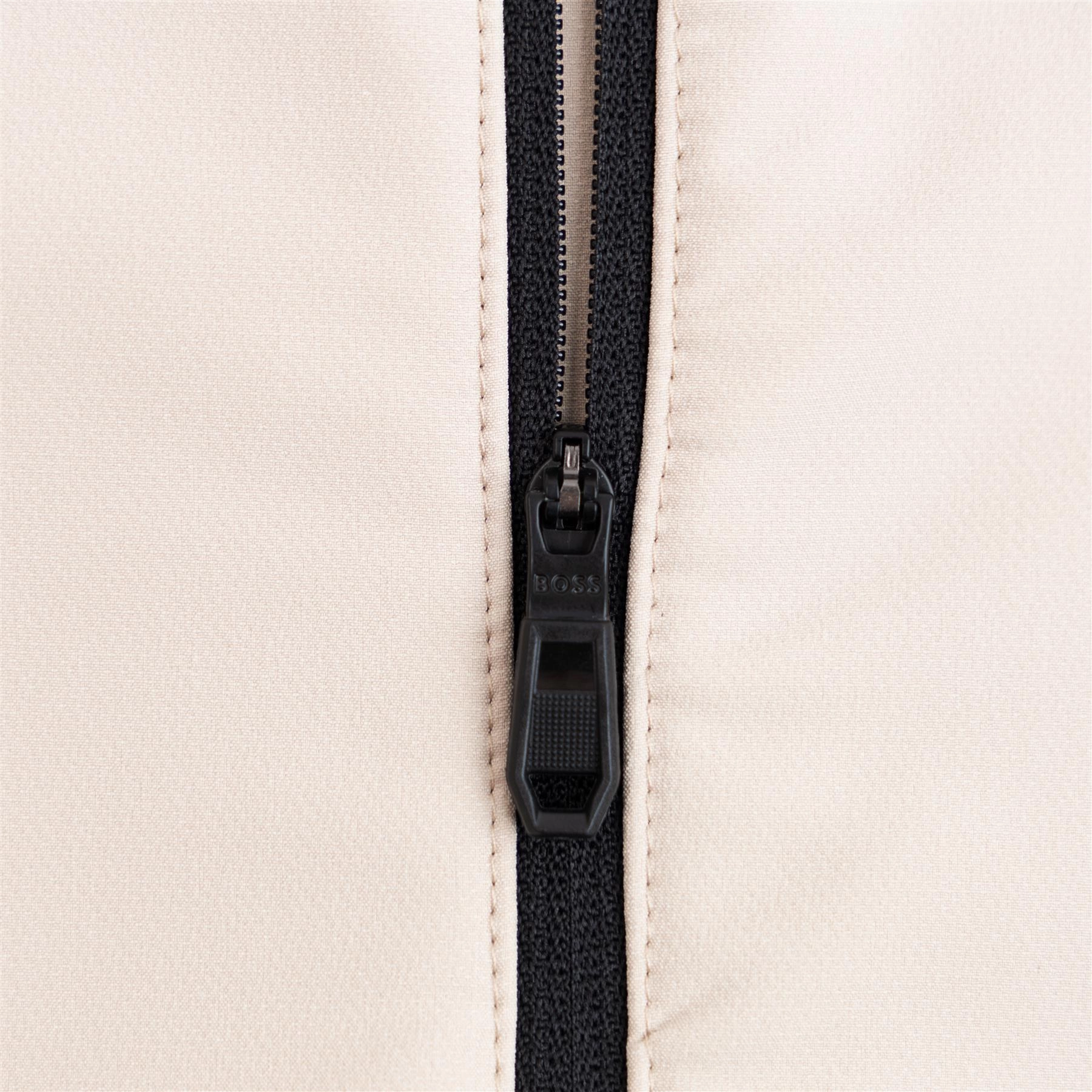 Commuter Hooded Jacket Medium Beige Boss Men's Fashion