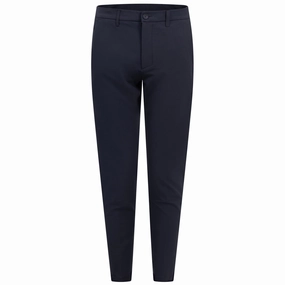 Commuter Regular Fit Trousers Dark Blue Boss men's fashion and office attire