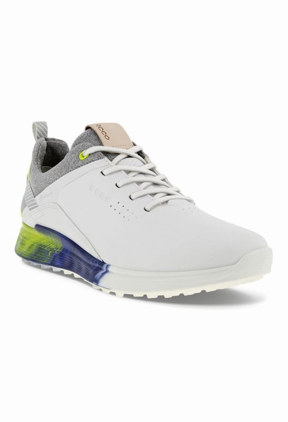 Mesh Sneakers Ecco S-Three Golf Shoes 102904 Lace-Up Sneakers