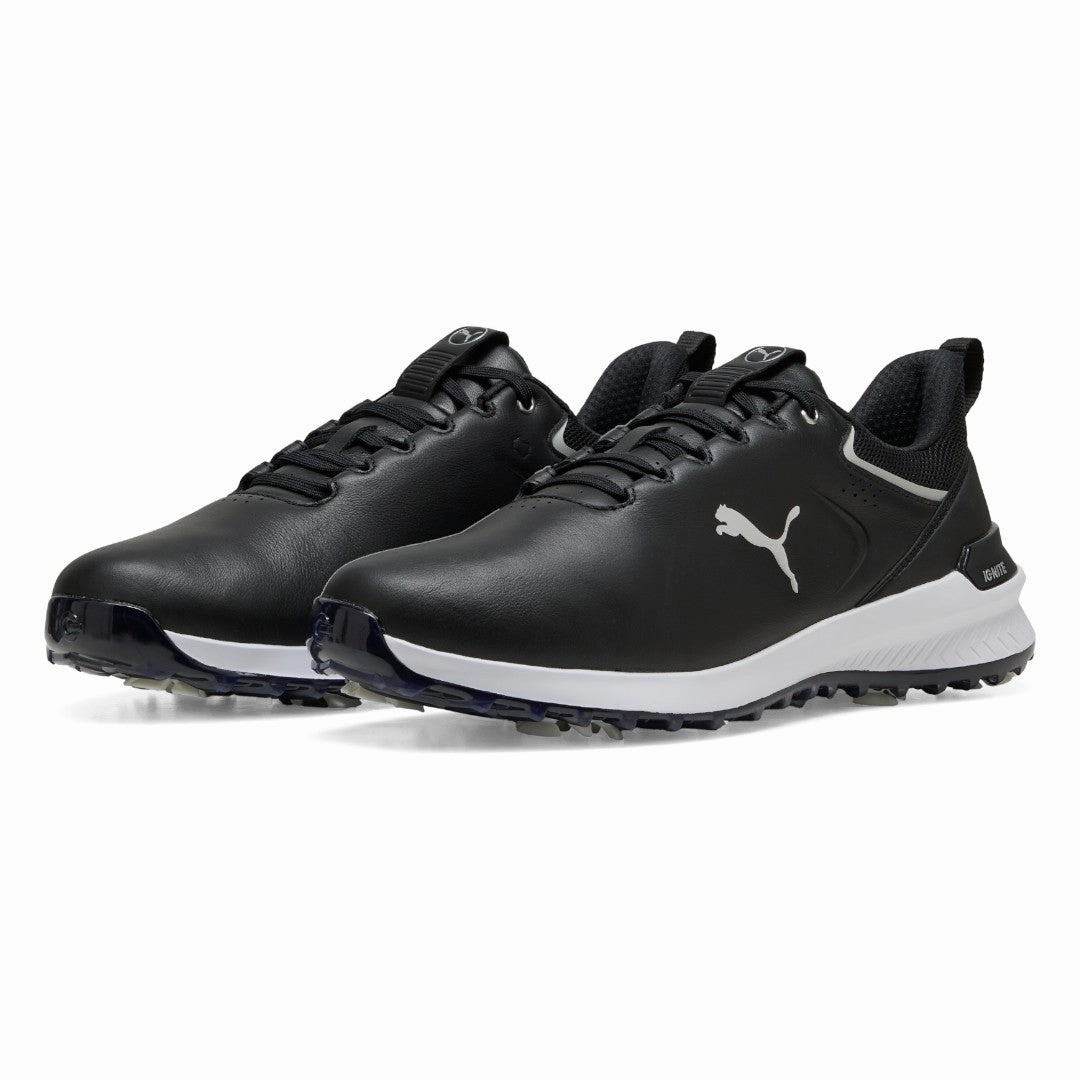 Futuristic Design Footwear, Slip-Resistant Shoes, Comfy Slip-Ons Puma IGNITE Innovate Leather Golf Shoes 310722