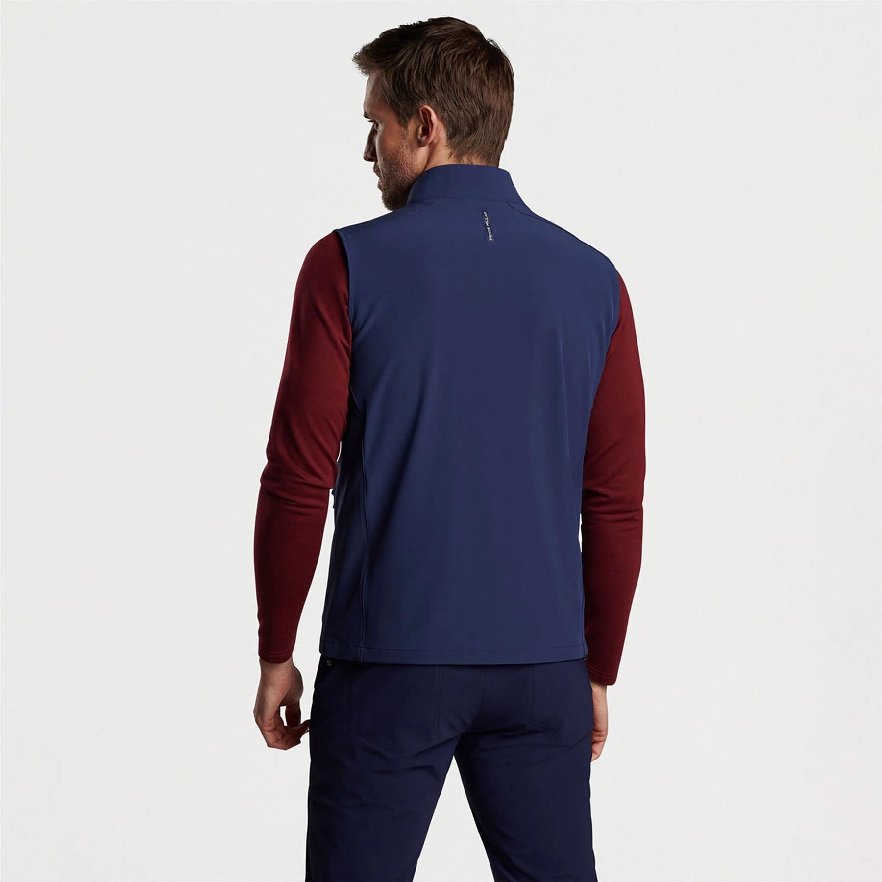 Contour Gilet Navy Peter Millar Menswear Collection