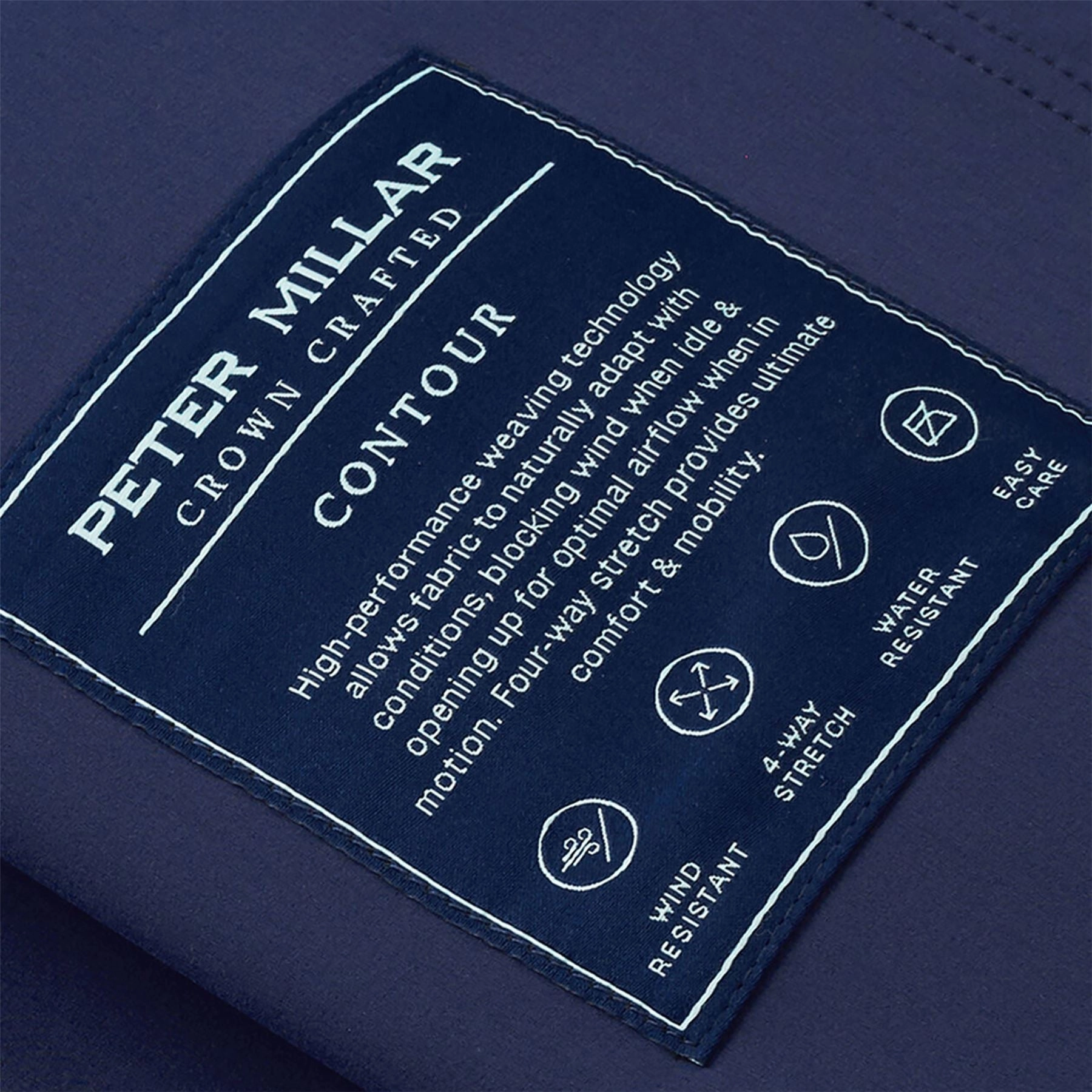 Contour Gilet Navy Peter Millar Menswear Collection