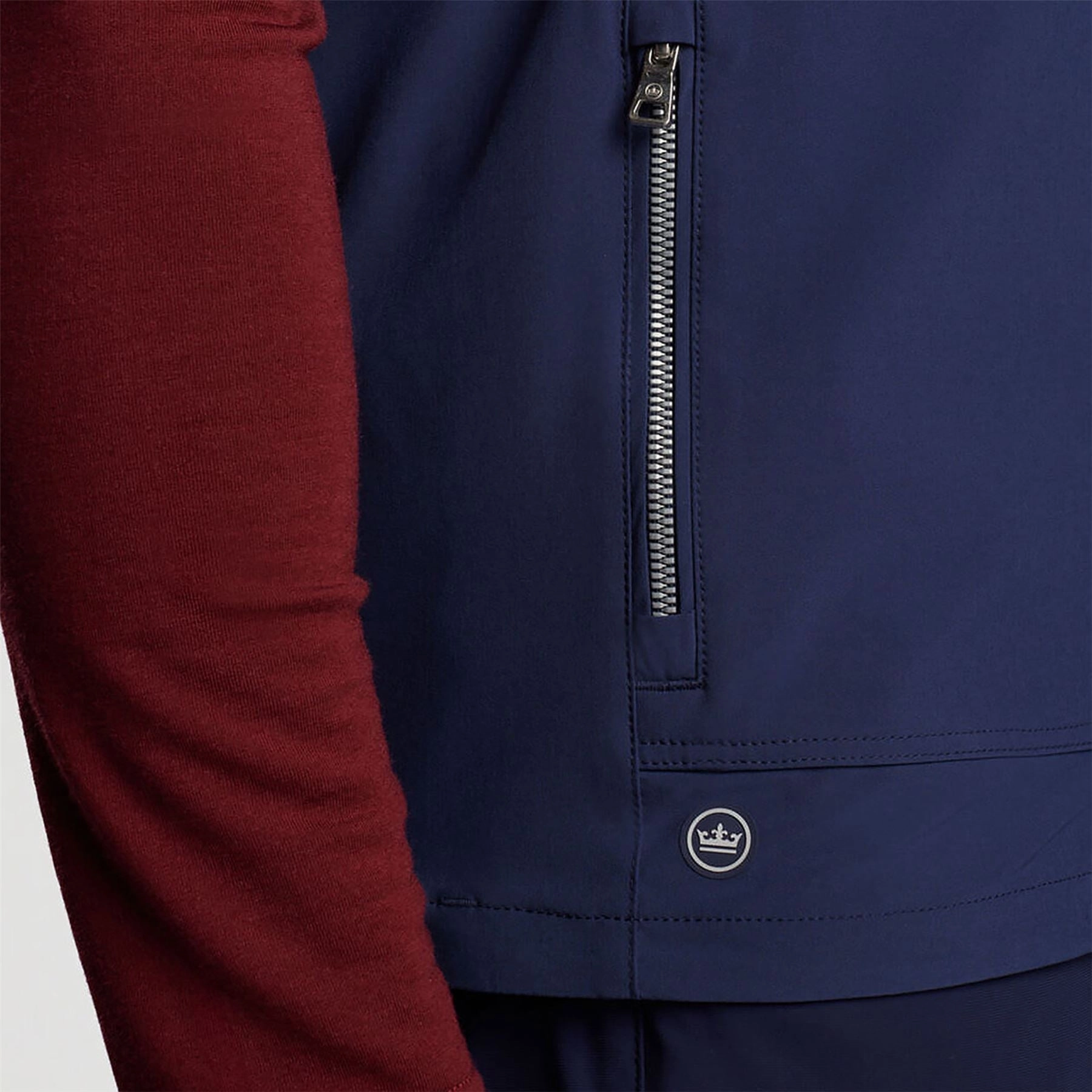 Contour Gilet Navy Peter Millar Menswear Collection