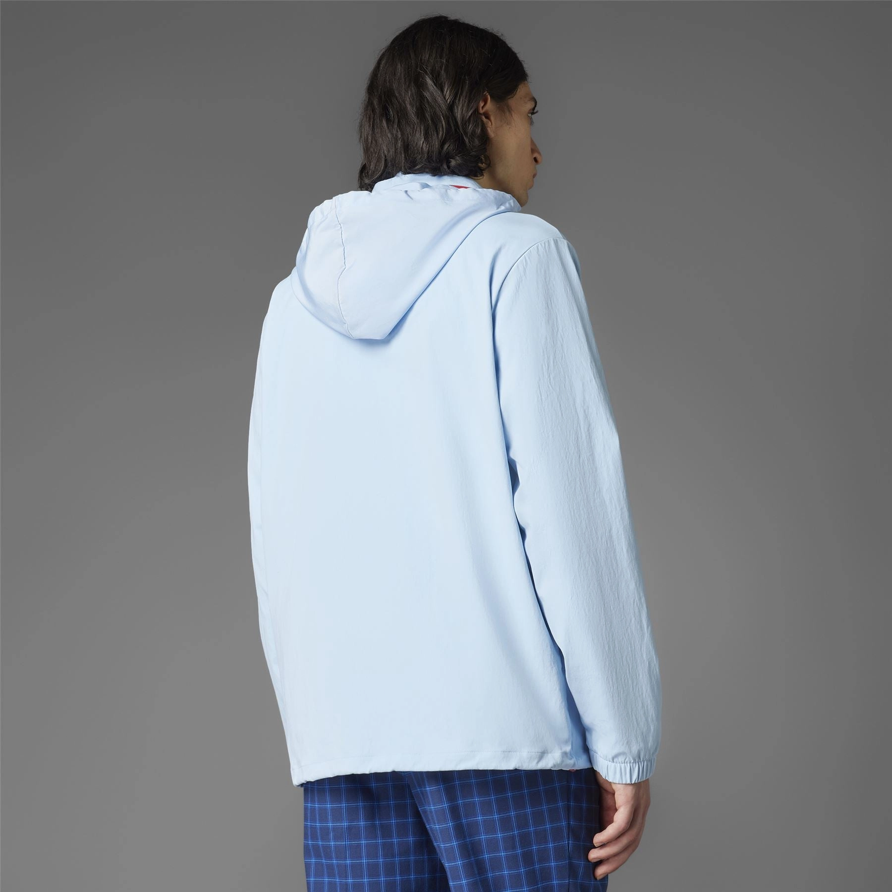 Convertible Hooded Jacket Clear Sky Adidas Men's Apparel