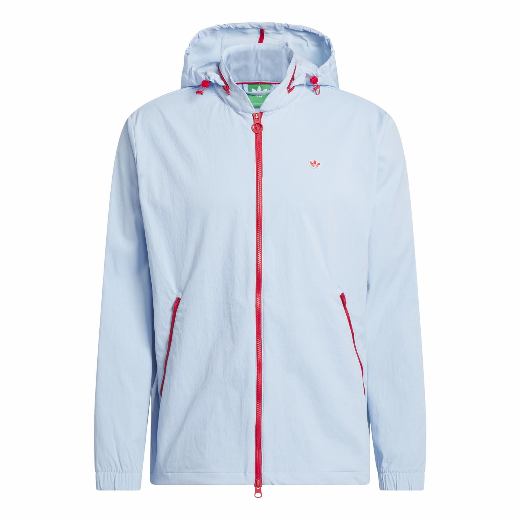 Convertible Hooded Jacket Clear Sky Adidas Men's Apparel