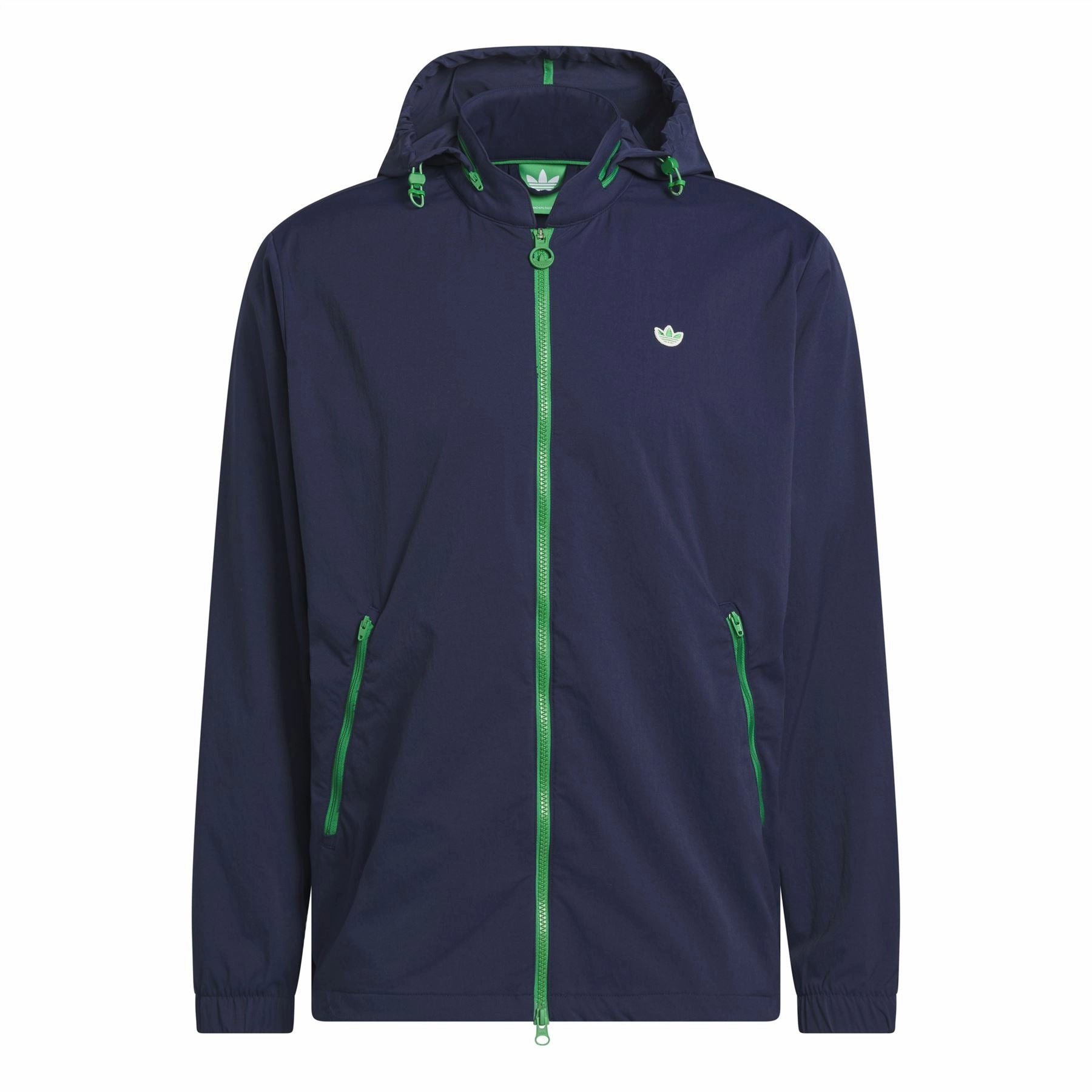 Convertible Hooded Jacket Night Indigo Adidas Men's Apparel