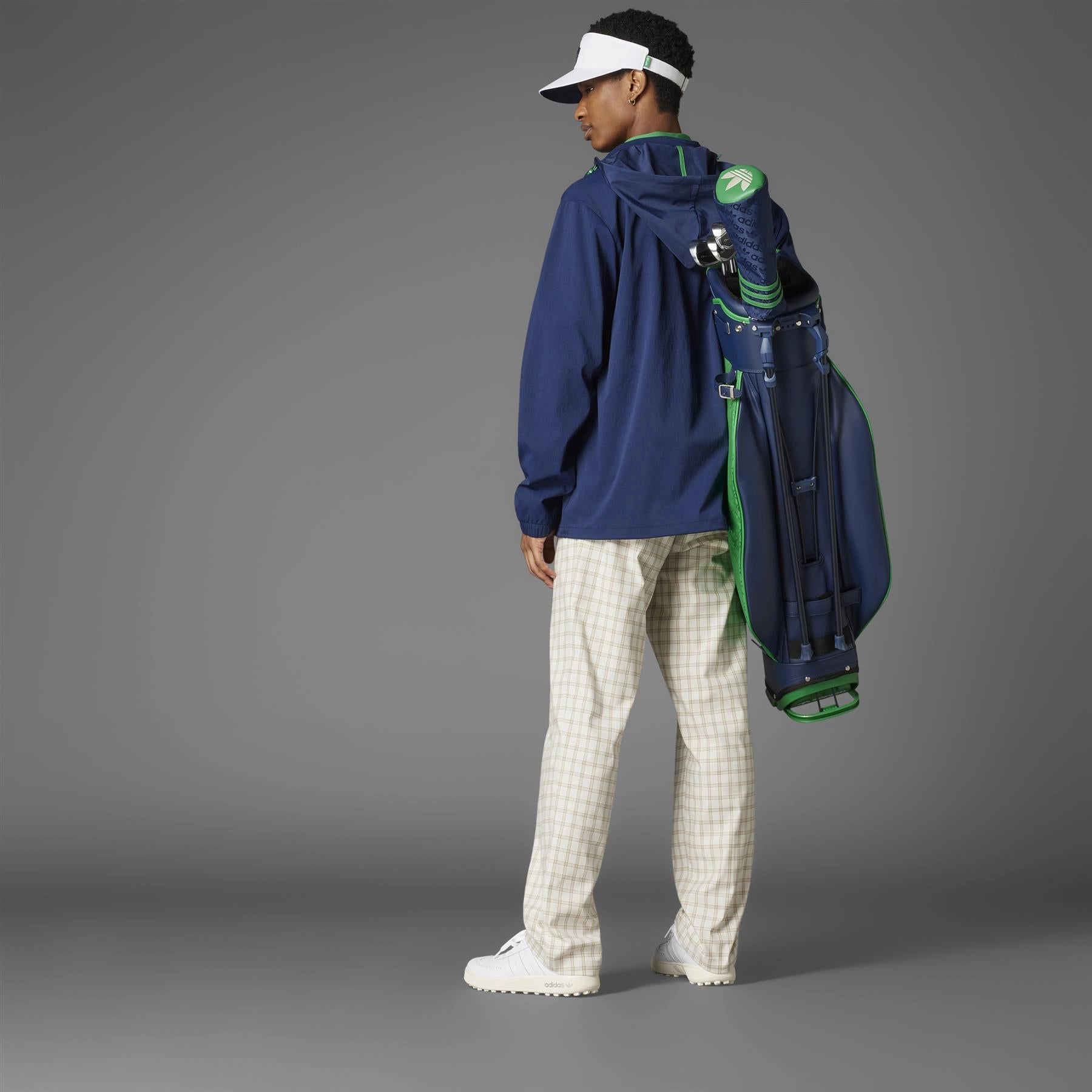 Convertible Hooded Jacket Night Indigo Adidas Men's Apparel