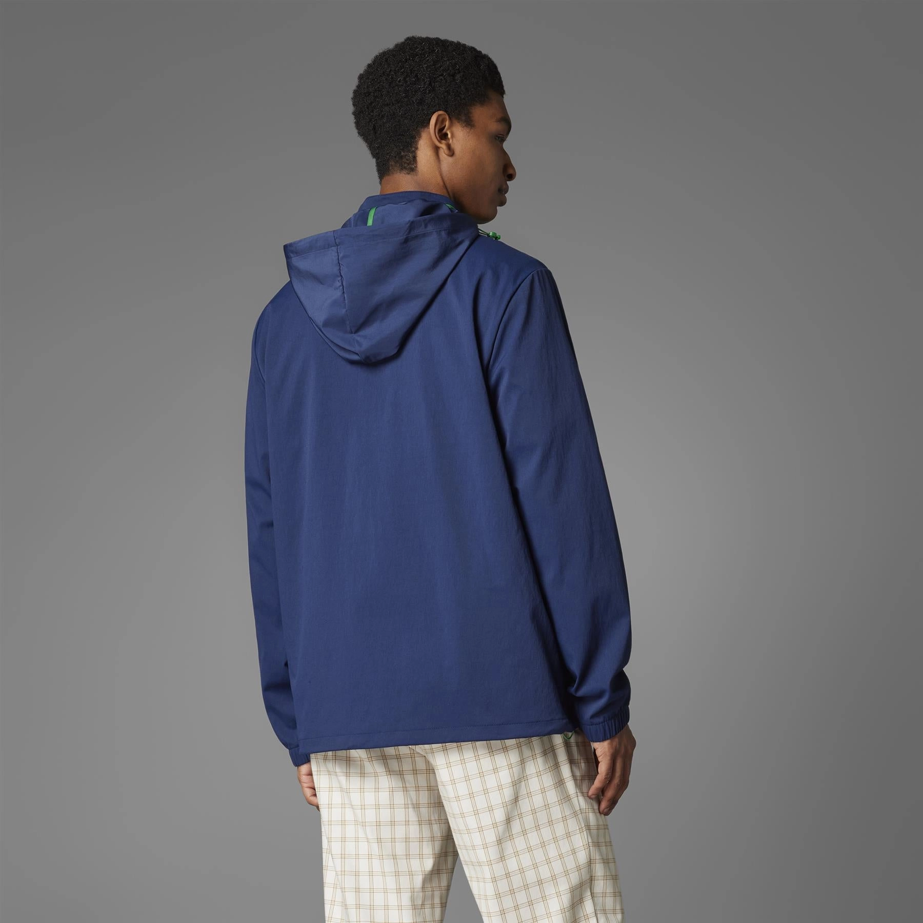 Convertible Hooded Jacket Night Indigo Adidas Men's Apparel