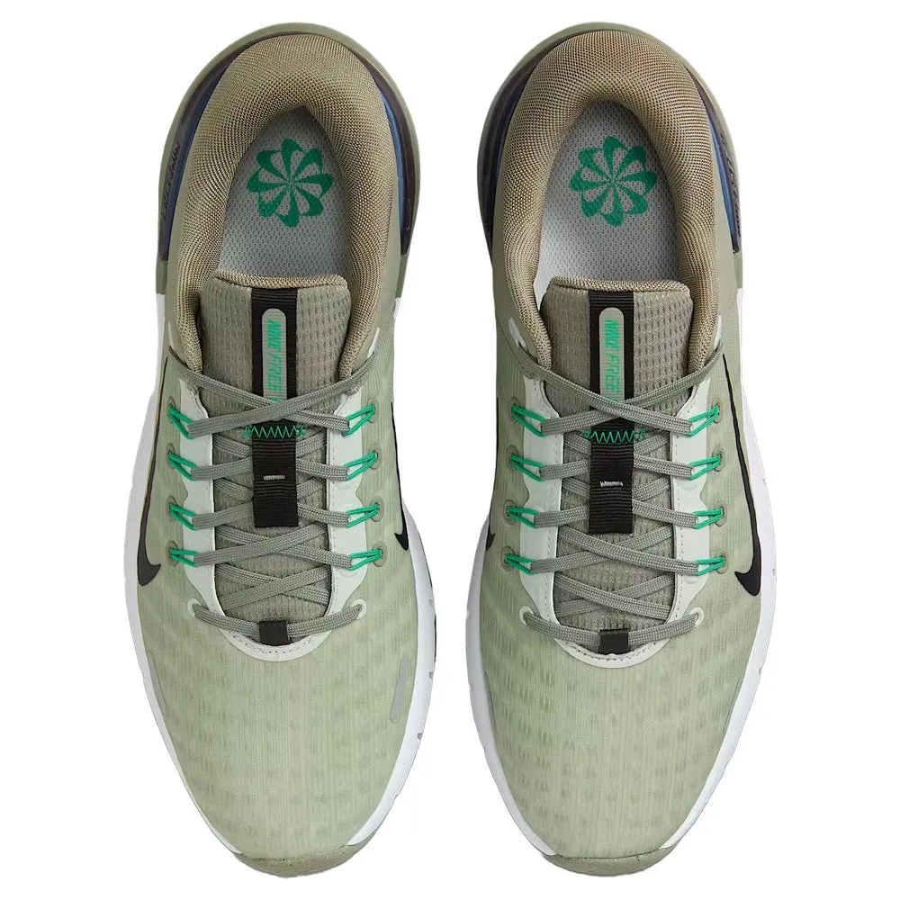 Cushioned Midsoles Nike Free NN Spikeless Golf Shoes Light Army/Light Silver/Black - SP25 Unisex Unisex Sneakers