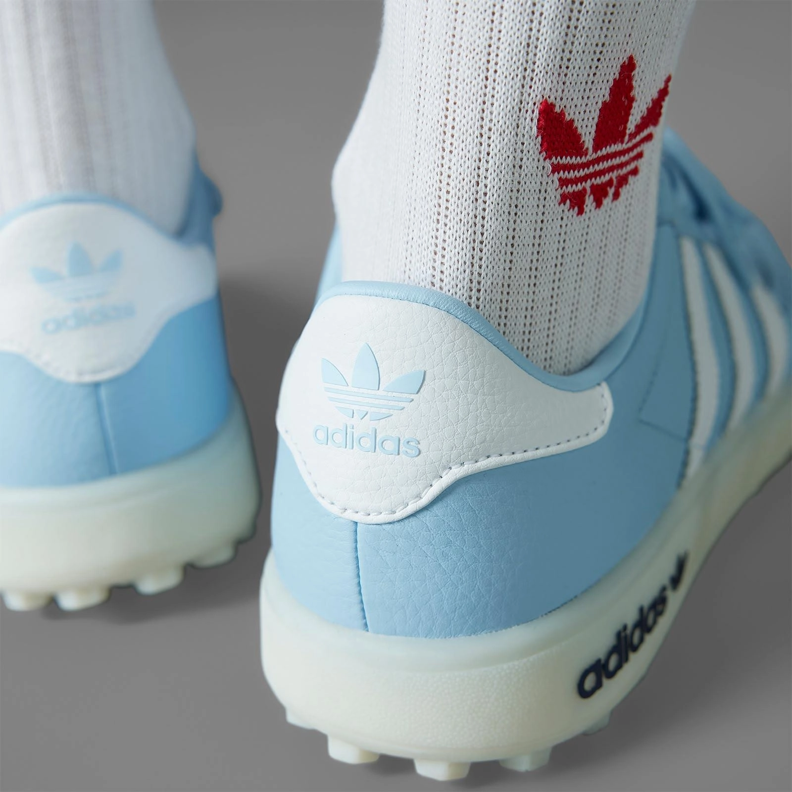 Coursecup Spikeless Golf Shoes Clear Sky/White Adidas Men's Apparel