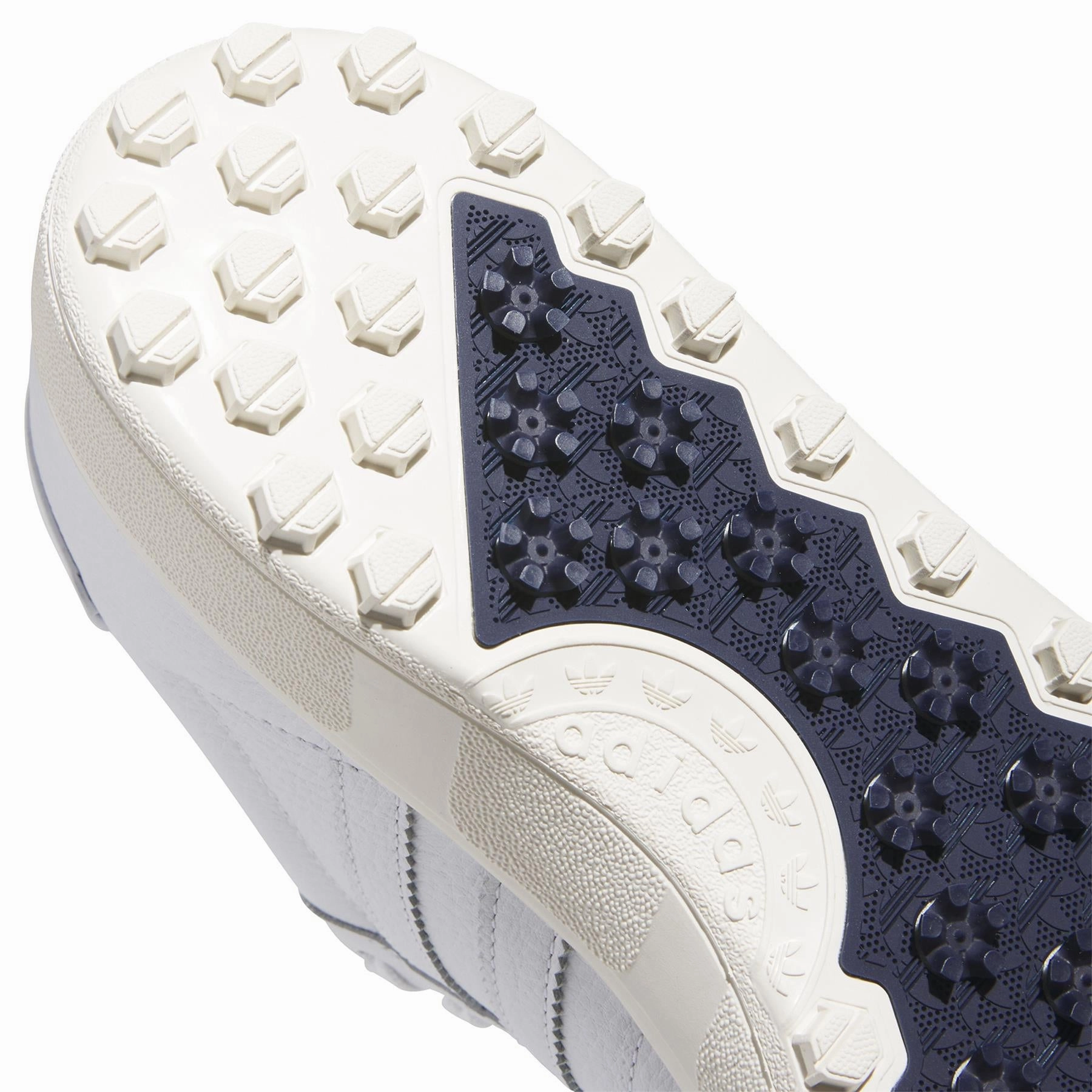 Coursecup Spikeless Golf Shoes White/Iron Adidas Men's Apparel