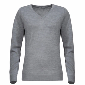 Cross Ladies Classic V-Neck Sweater Cross women's golf and casual wear