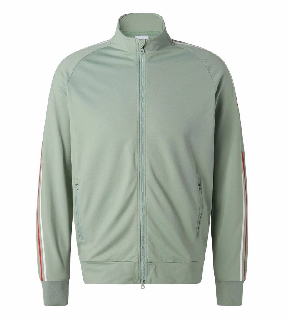 Cross Men's ATHLETIC FULL ZIP MIDLAYER - JADE Cross performance wear for men