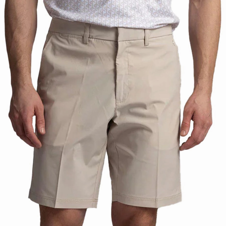 Cross Men`s Byron Lux Shorts -  Agate Grey Cross men's golfwear collection