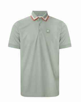 Cross Men's PERFORMANCE TUX Pique Polo - JADE Cross performance wear for men