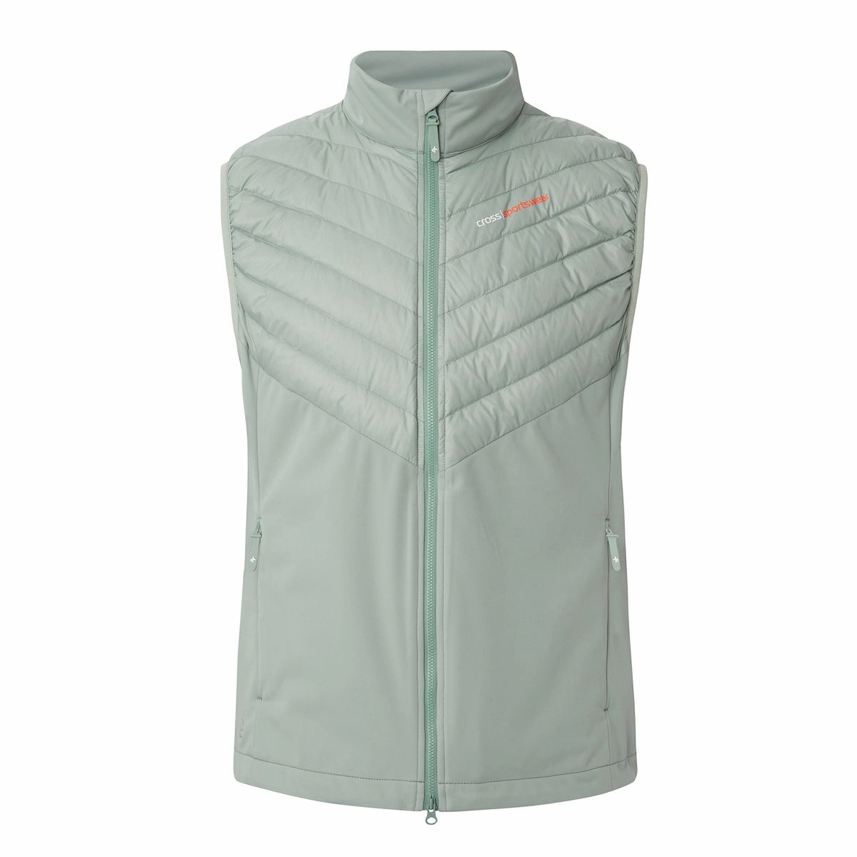 Cross Men's Stance Hybrid Vest - JADE Cross performance wear for men