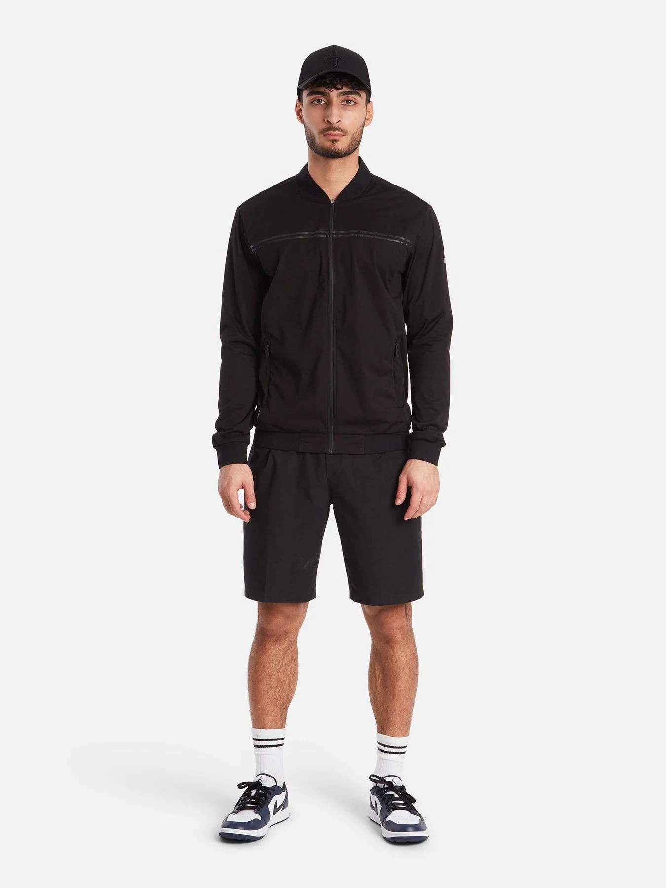 Cross Men's STORM Wind Jacket - BLACK Cross Men's Apparel