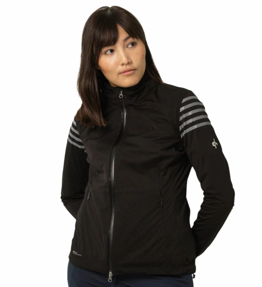 Cross Women's Hurricane Golf Jacket - Black Cross Women's Apparel