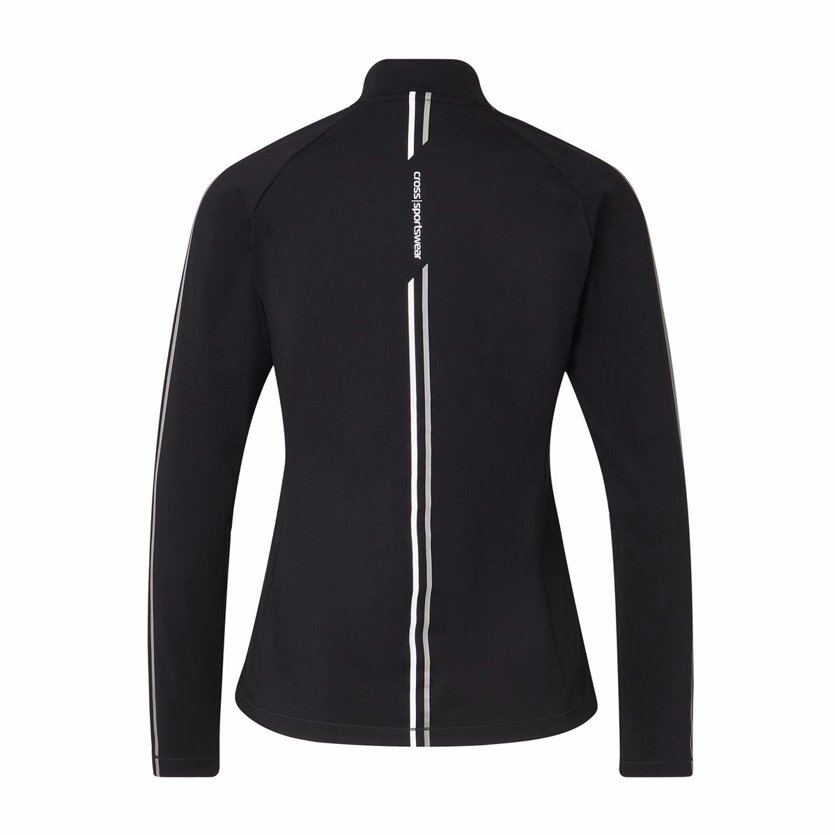 Cross Women's MEDIAN Mid Layer - BLACK Cross Women's Sportswear