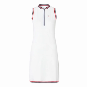 Cross Women's Nostalgia Dress - WHITE Cross women's sportswear line