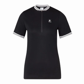 Cross Women's NOSTALGIA Polo - BLACK Cross women's sportswear line