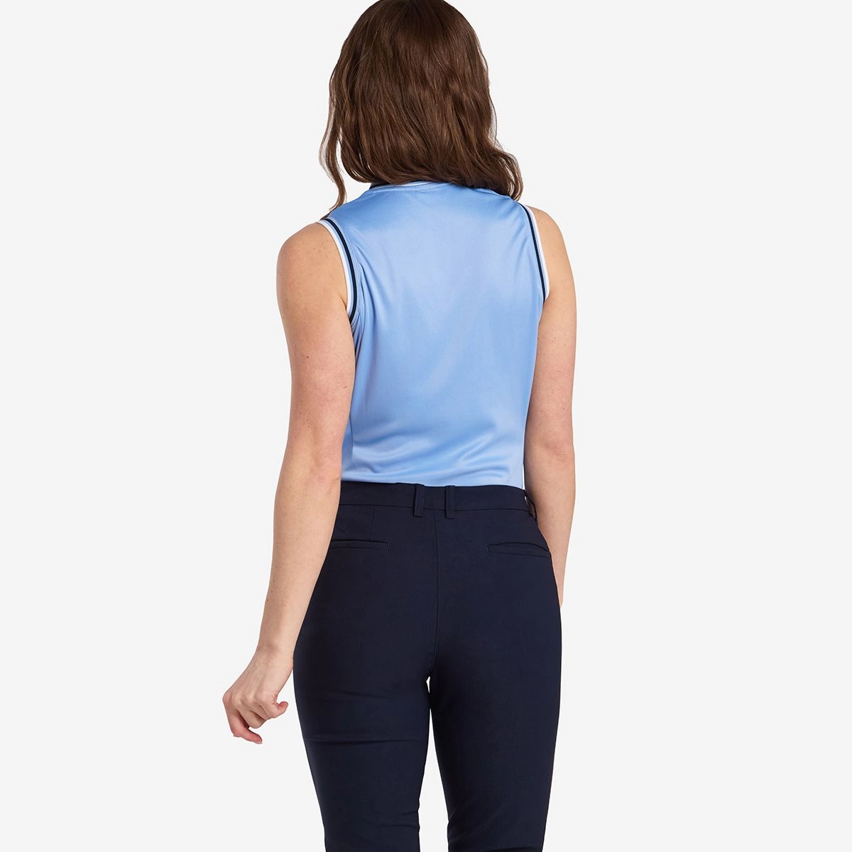 Cross Women's NOSTALGIA Sleeveless Polo - BEL AIR BLUE Cross Women's Sportswear