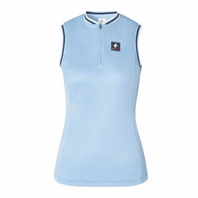 Cross Women's NOSTALGIA Sleeveless Polo - BEL AIR BLUE Cross women's sportswear line