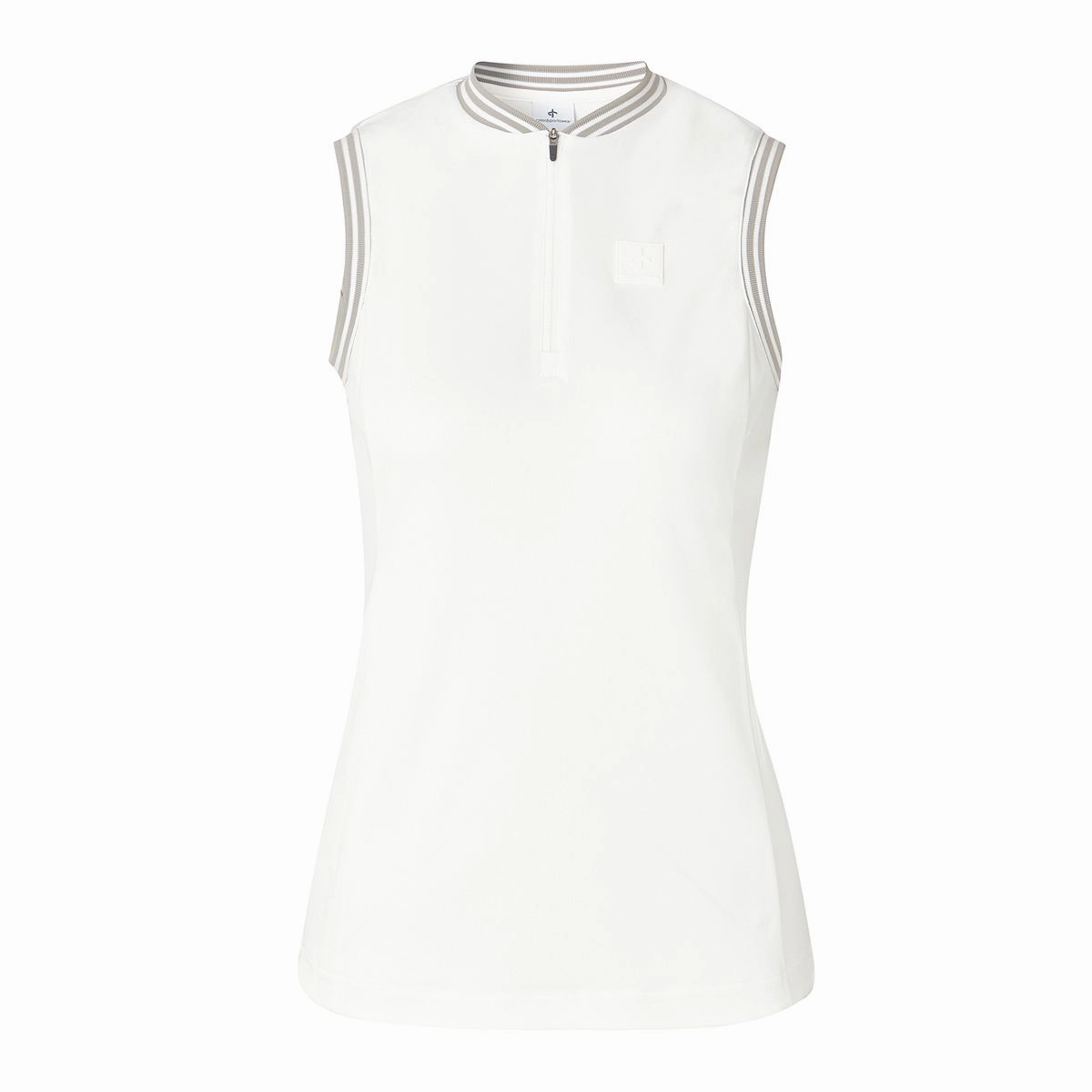 Cross Women's NOSTALGIA Sleeveless Polo - WHITE Cross women's sportswear line