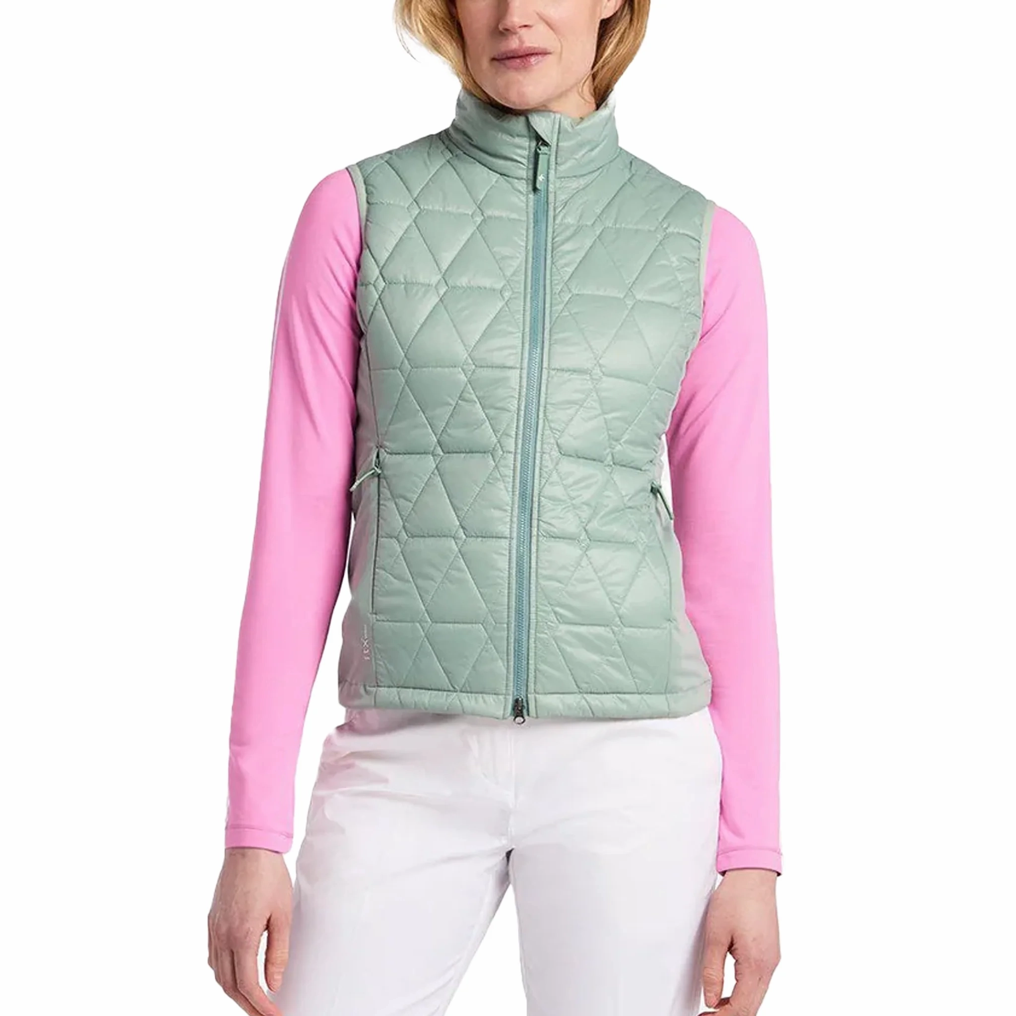 Cross Women's PRIMUS QUILTED VEST - JADE Cross Women's Sportswear