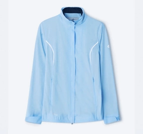 Cross Women's PRO RAIN JACKET - BEL AIR BLUE Cross women's sportswear line